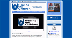 Desktop Screenshot of healingthechildren.org